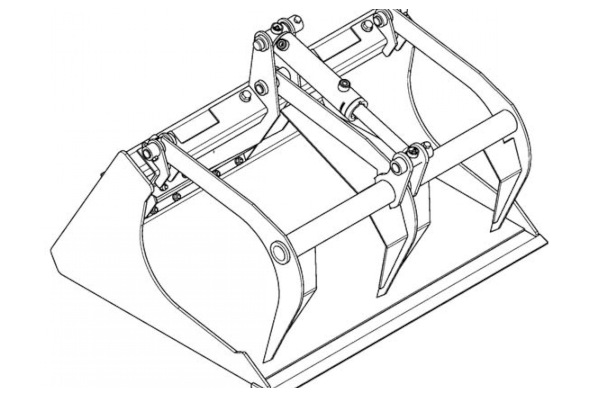 Paladin Attachments | Scrap Mini Grapples | Model Scrap Mini Grapples for sale at Kings River Tractor Inc.